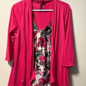 Allie & Rob Hot Pink Blouse